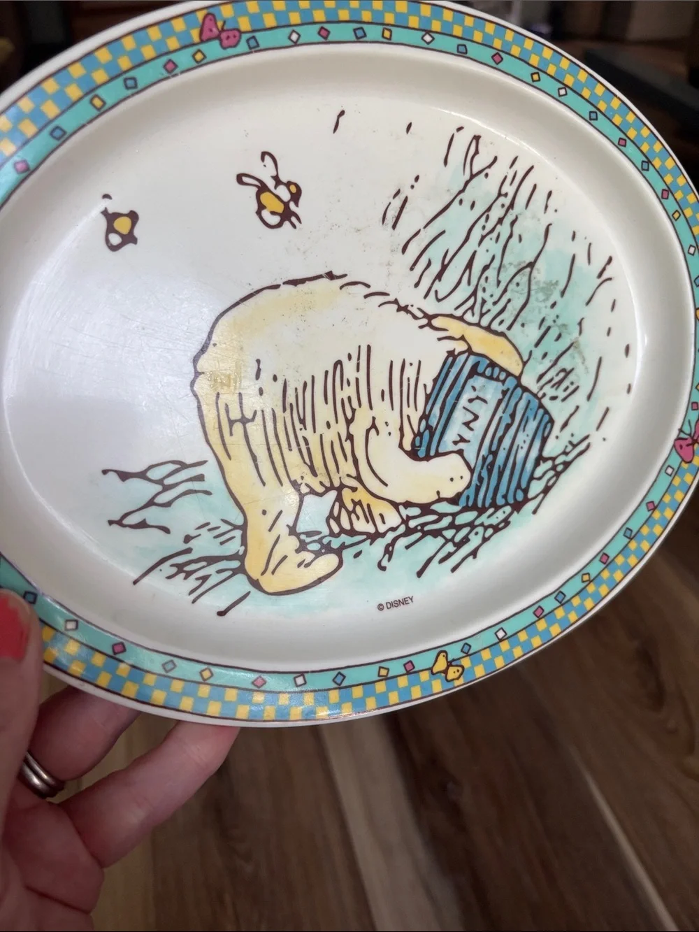 Disney oval plate